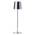 Brilliant - LED dimbar utomhuslampa med touch XAANA LED/4W/5V 3000/4000/6500K 2600 mAh IP44 blank krom