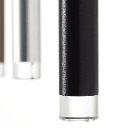Brilliant - LED-dimmbar pendellampa med vajer CEMBALO LED/32W/230V matt krom/svart/brun