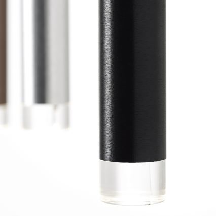 Brilliant - LED-dimmbar pendellampa med vajer CEMBALO LED/32W/230V matt krom/svart/brun