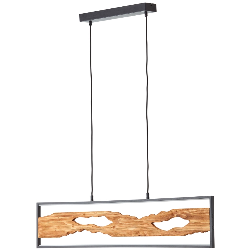 Brilliant - LED ljuskrona med textilsladd CHAUMONT LED/20W/230V tall - FSC certifierade