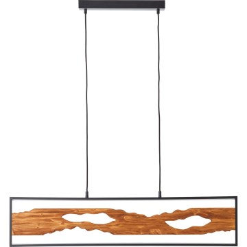 Brilliant - LED ljuskrona med textilsladd CHAUMONT LED/20W/230V tall - FSC certifierade