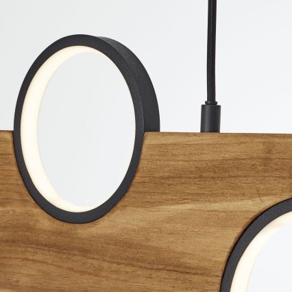 Brilliant - LED ljuskrona med textilsladd CHEESY LED/34W/230V tall