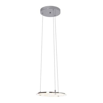 Brilliant - LED ljuskrona med textilsladd RIVERSIDE LED/28W/230V