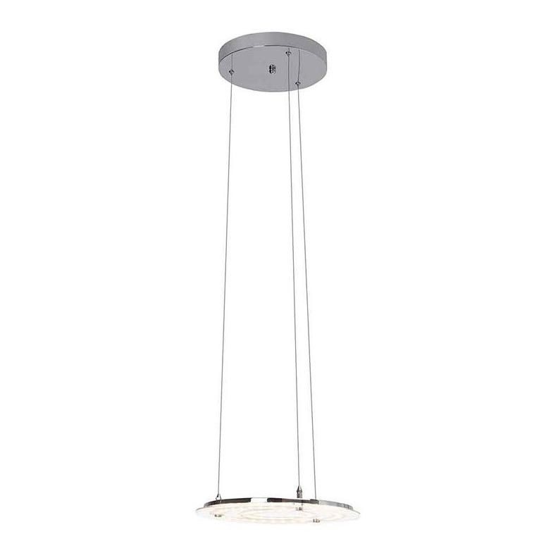 Brilliant - LED ljuskrona med textilsladd RIVERSIDE LED/28W/230V