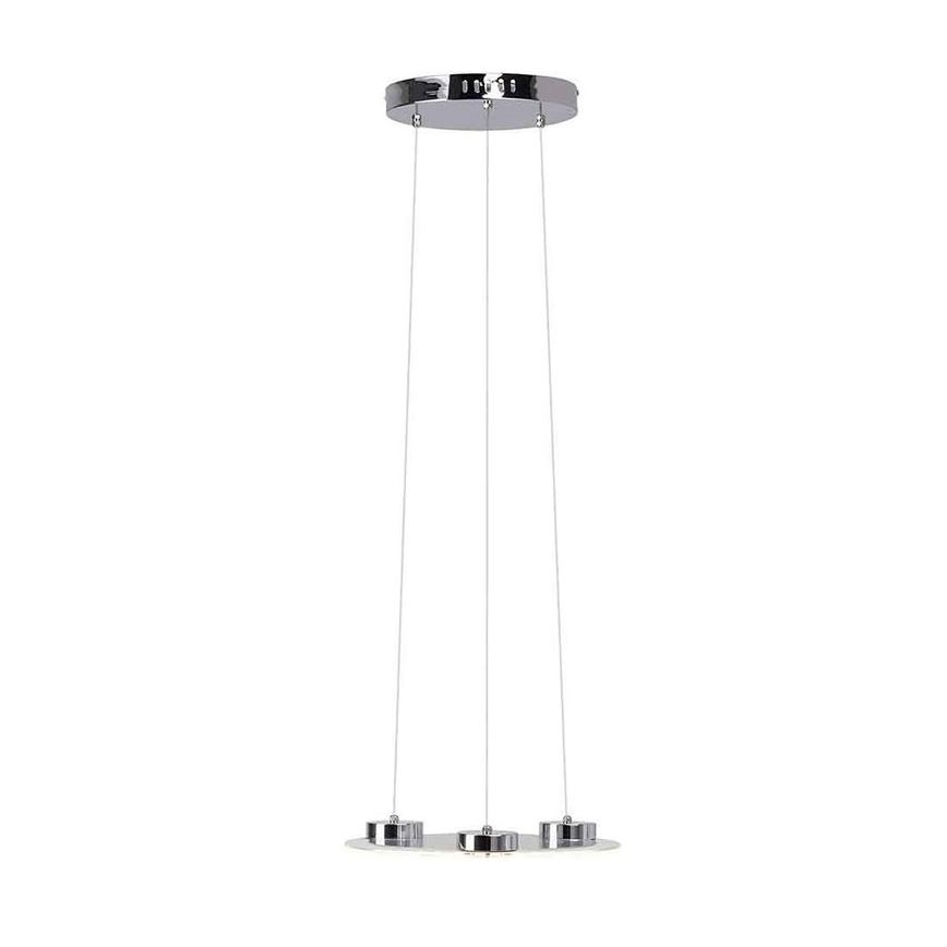 Brilliant - LED ljuskrona med textilsladd RIVERSIDE LED/28W/230V