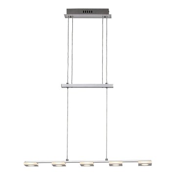 Brilliant - LED ljuskrona med textilsladd TRANSIT 5xLED/4W/230V