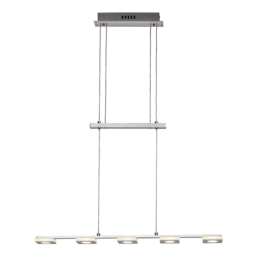 Brilliant - LED ljuskrona med textilsladd TRANSIT 5xLED/4W/230V