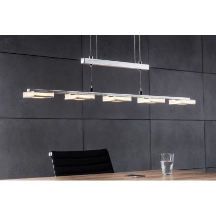 Brilliant - LED ljuskrona med textilsladd TRANSIT 5xLED/4W/230V