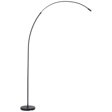 Brilliant - LED Ljusreglerad beröring golvlampa BOW LED/14W/230V 3000/4000/6500K svart