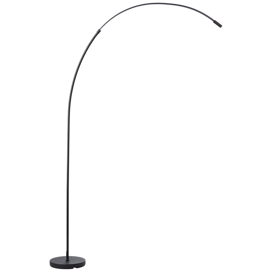 Brilliant - LED Ljusreglerad beröring golvlampa BOW LED/14W/230V 3000/4000/6500K svart