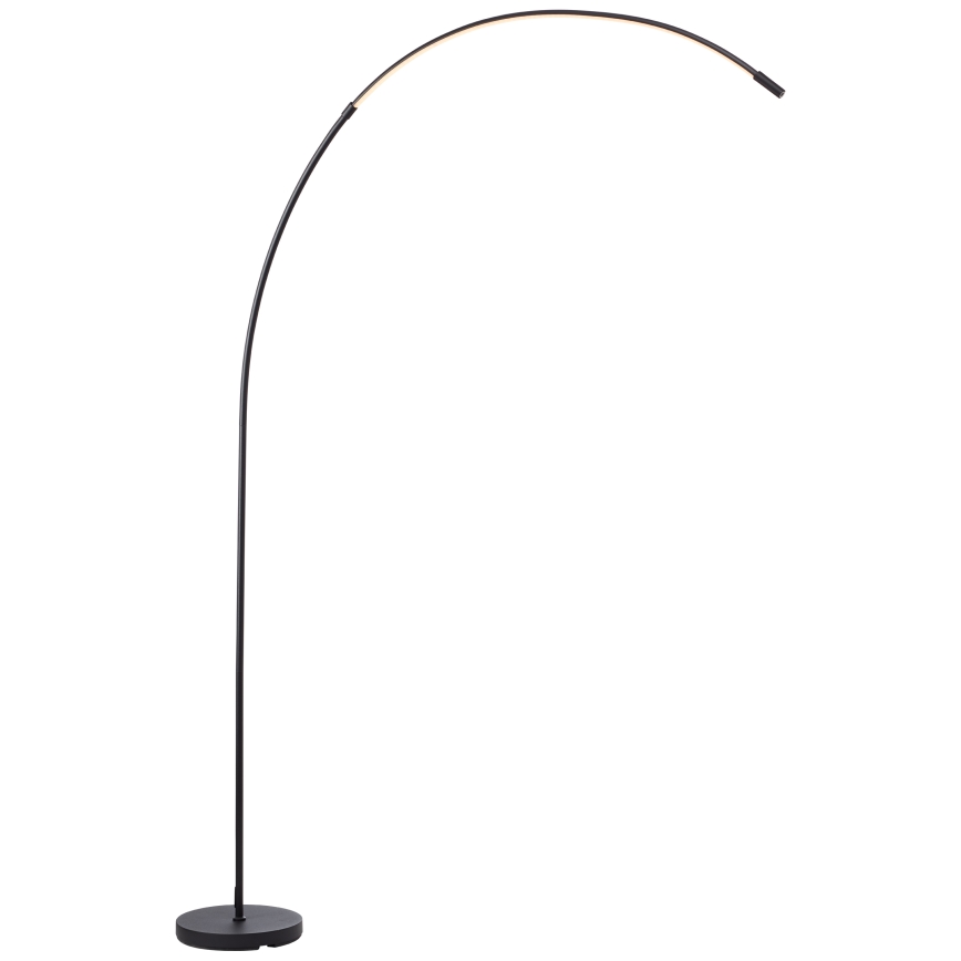 Brilliant - LED Ljusreglerad beröring golvlampa BOW LED/14W/230V 3000/4000/6500K svart