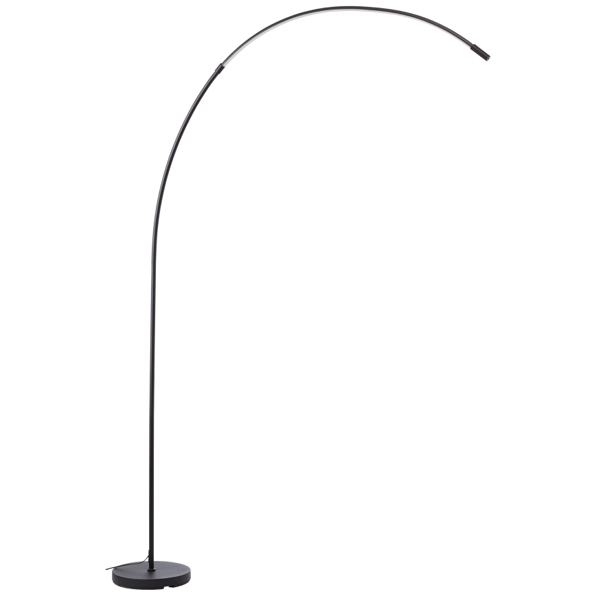 Brilliant - LED Ljusreglerad beröring golvlampa BOW LED/14W/230V 3000/4000/6500K svart