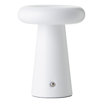 Brilliant - LED Ljusreglerad beröring utomhus bordslampa MUFFIN LED/3W/5V USB IP44 vit