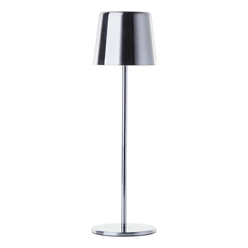 Brilliant - LED Ljusreglerad beröring utomhus lampa XAANA LED/4W/5V 3000/4000/6500K 2600 mAh IP44 skinande krom
