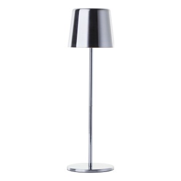 Brilliant - LED Ljusreglerad beröring utomhus lampa XAANA LED/4W/5V 3000/4000/6500K IP44 skinande krom