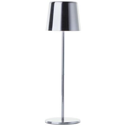 Brilliant - LED Ljusreglerad beröring utomhus lampa XAANA LED/4W/5V 3000/4000/6500K 2600 mAh IP44 skinande krom