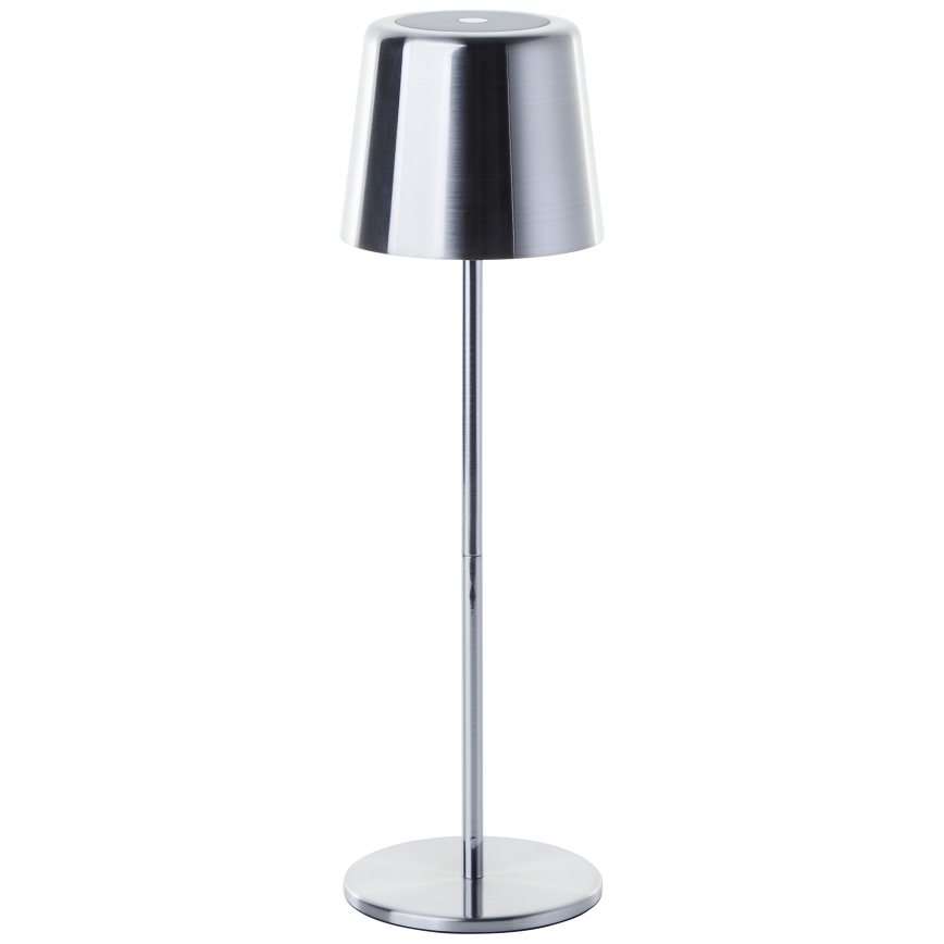 Brilliant - LED Ljusreglerad beröring utomhus lampa XAANA LED/4W/5V 3000/4000/6500K 2600 mAh IP44 skinande krom