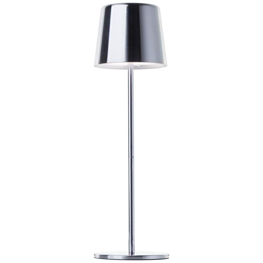 Brilliant - LED Ljusreglerad beröring utomhus lampa XAANA LED/4W/5V 3000/4000/6500K 2600 mAh IP44 skinande krom