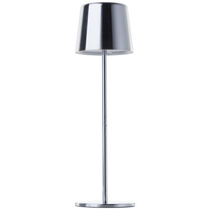 Brilliant - LED Ljusreglerad beröring utomhus lampa XAANA LED/4W/5V 3000/4000/6500K 2600 mAh IP44 skinande krom