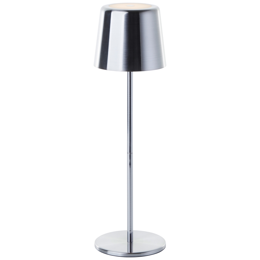 Brilliant - LED Ljusreglerad beröring utomhus lampa XAANA LED/4W/5V 3000/4000/6500K 2600 mAh IP44 skinande krom