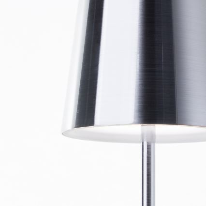 Brilliant - LED Ljusreglerad beröring utomhus lampa XAANA LED/4W/5V 3000/4000/6500K 2600 mAh IP44 skinande krom