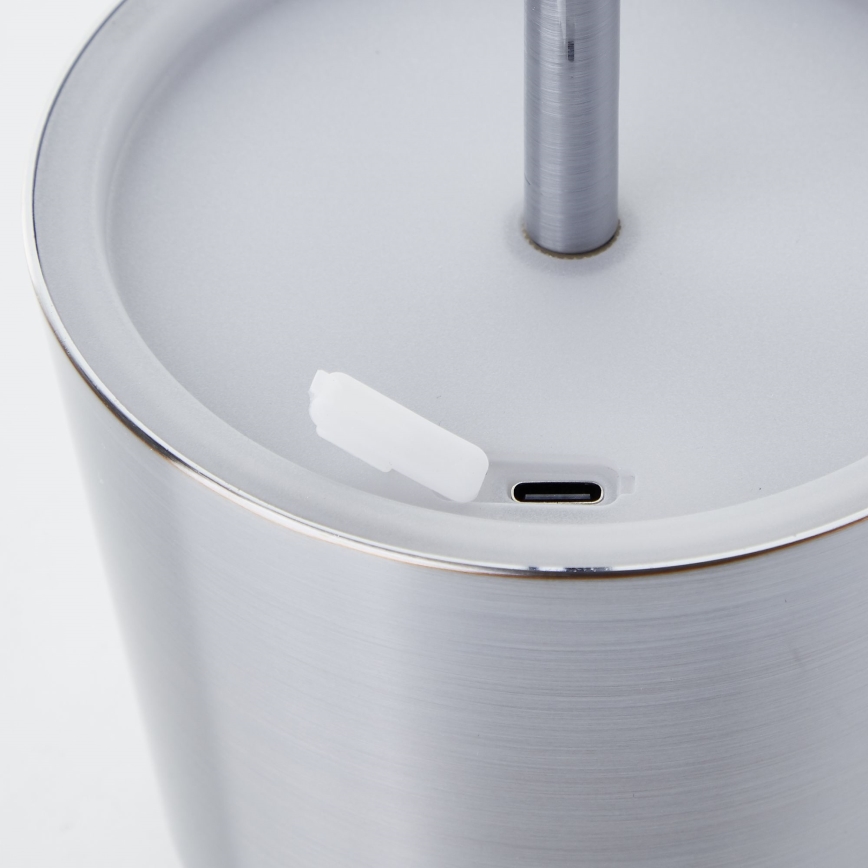 Brilliant - LED Ljusreglerad beröring utomhus lampa XAANA LED/4W/5V 3000/4000/6500K 2600 mAh IP44 skinande krom