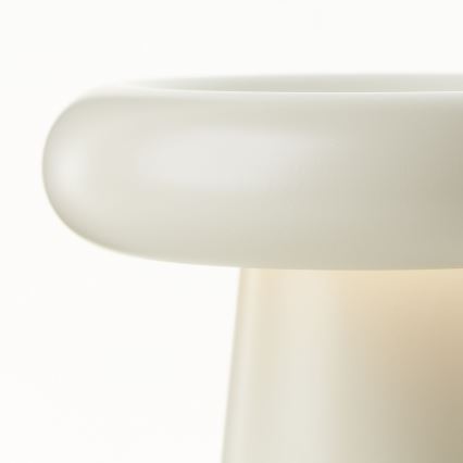 Brilliant - LED ljusreglerad bordslampa touch MUFFIN LED/3W/5V USB IP44 grädde