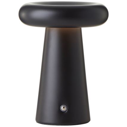 Brilliant - LED Ljusreglerad beröring utomhus bordslampa MUFFIN LED/3W/5V USB IP44 svart