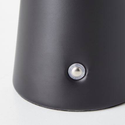 Brilliant - LED Ljusreglerad beröring utomhus bordslampa MUFFIN LED/3W/5V USB IP44 svart