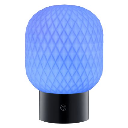 Brilliant - LED RGBW Dimmbar uppladdningsbar beröringsstyrd utomhusbordslampa SARASTRO LED/3W/5V 2700K 1800 mAh IP44 vit