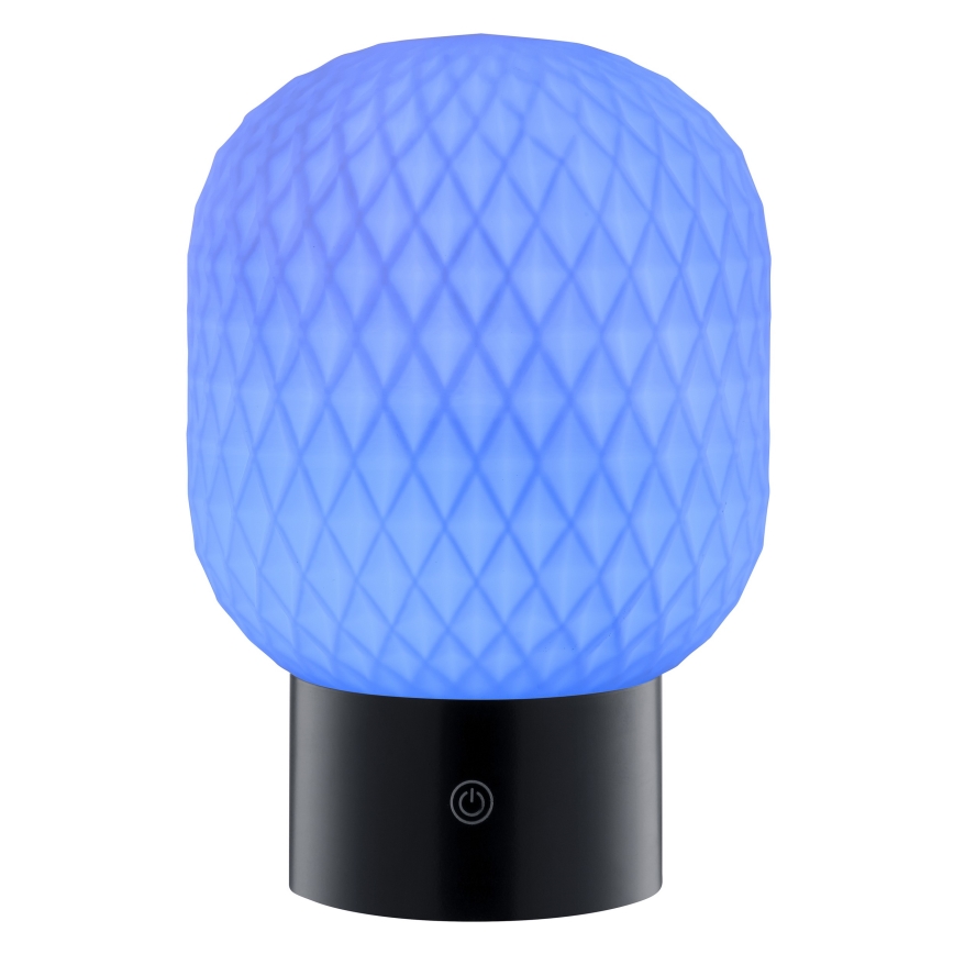 Brilliant - LED RGBW Dimmbar uppladdningsbar beröringsstyrd utomhusbordslampa SARASTRO LED/3W/5V 2700K 1800 mAh IP44 vit