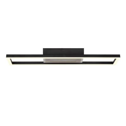 Brilliant - LED RGBW dimbart takarmatur BESSON LED/20W/230V 3000-6500K svart + fjärrkontroll