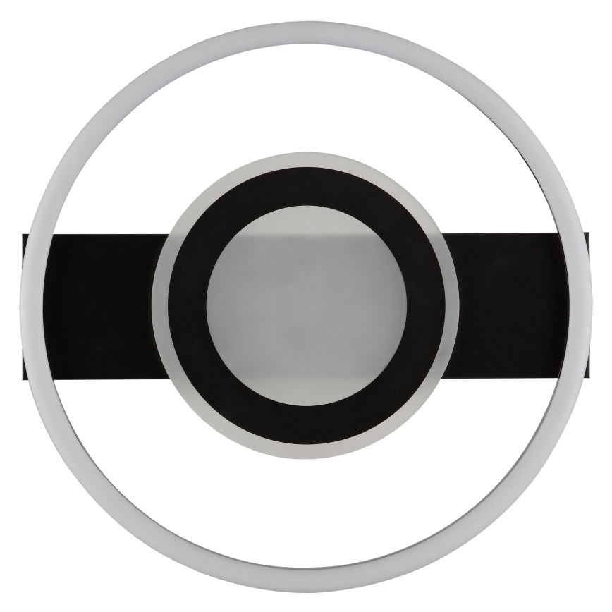 Brilliant - LED RGBW dimbar taklampa MAUREEN LED/20W/230V 3000-6500K svart + fjärrkontroll