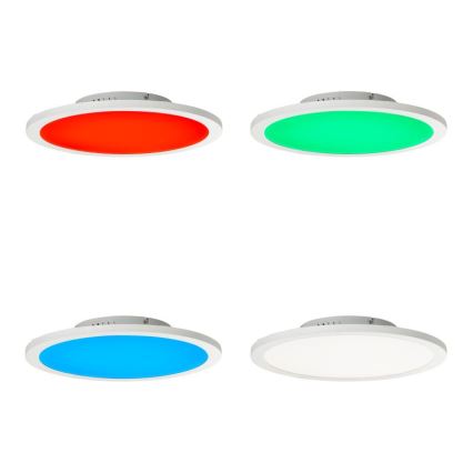 Brilliant - LED RGBW Dimbar taklampa ABIE LED/24W/230V 2700-6500K + fjärrkontroll