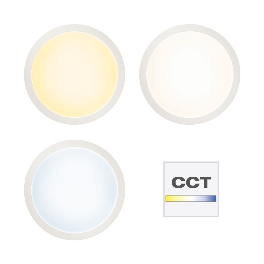 Brilliant - LED RGBW Dimbar taklampa ABIE LED/24W/230V 2700-6500K + fjärrkontroll