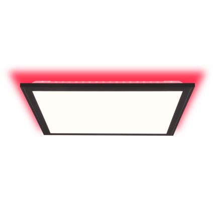 Brilliant - LED RGBW Dimbar taklampa ALLIE LED/24W/230V 2700-6500K svart + fjärrkontroll