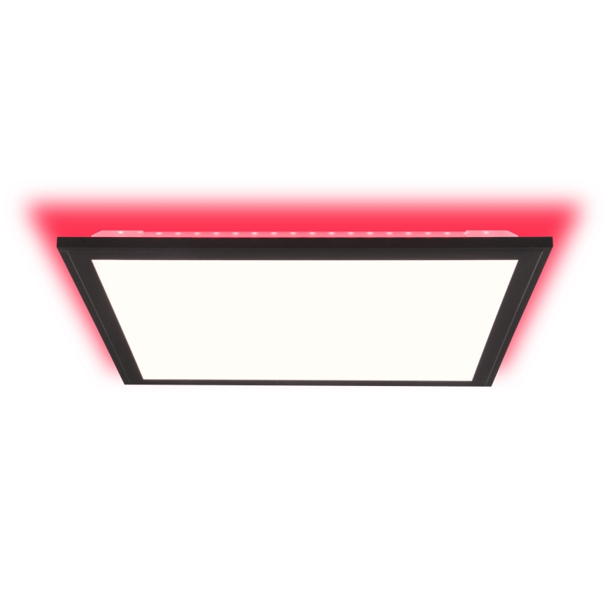 Brilliant - LED RGBW Dimbar taklampa ALLIE LED/24W/230V 2700-6500K svart + fjärrkontroll