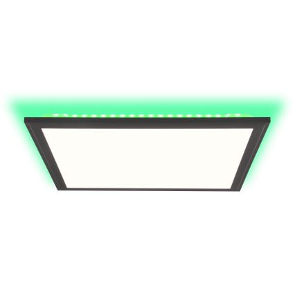 Brilliant - LED RGBW Dimbar taklampa ALLIE LED/24W/230V 2700-6500K svart + fjärrkontroll