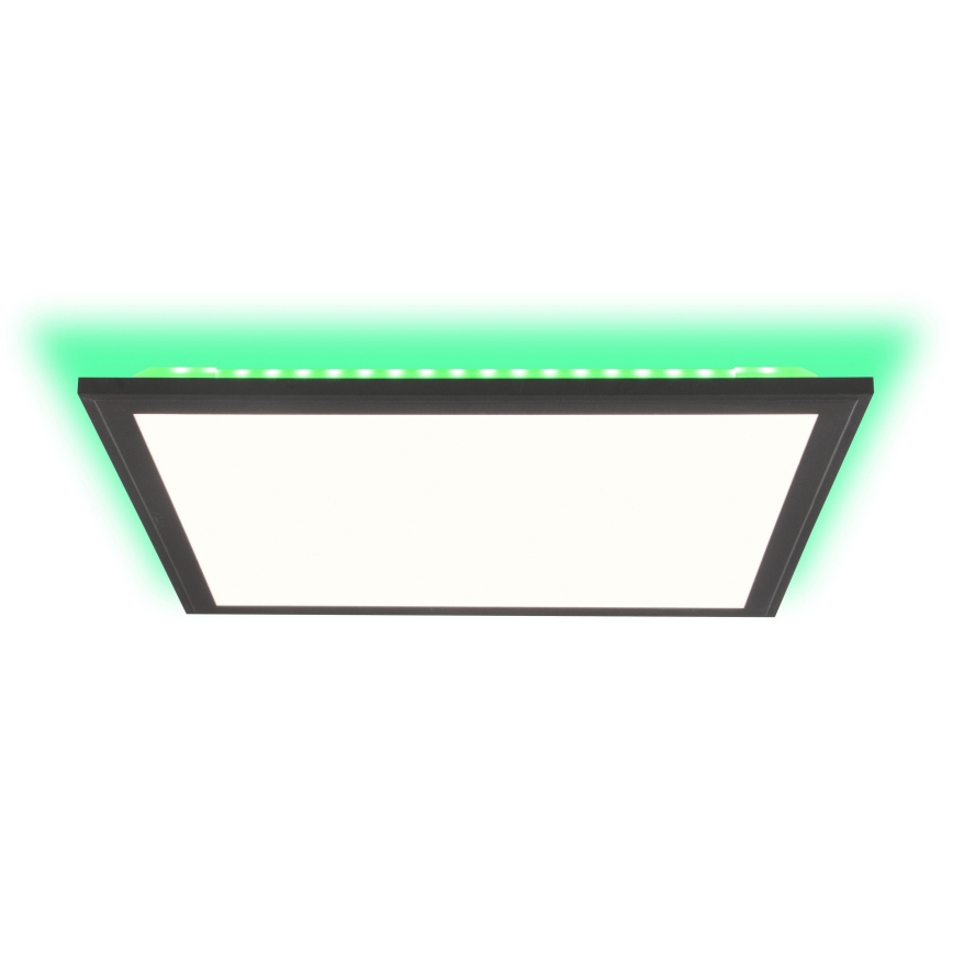 Brilliant - LED RGBW Dimbar taklampa ALLIE LED/24W/230V 2700-6500K svart + fjärrkontroll