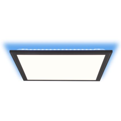 Brilliant - LED RGBW Dimbar taklampa ALLIE LED/24W/230V 2700-6500K svart + fjärrkontroll