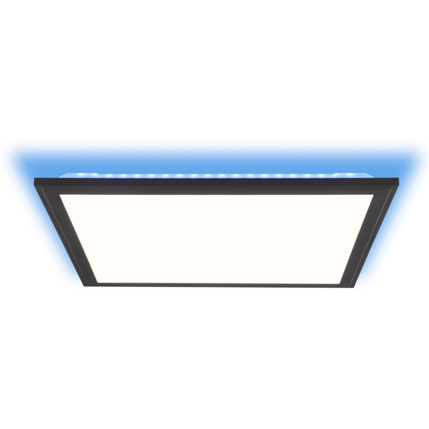 Brilliant - LED RGBW Dimbar taklampa ALLIE LED/24W/230V 2700-6500K svart + fjärrkontroll