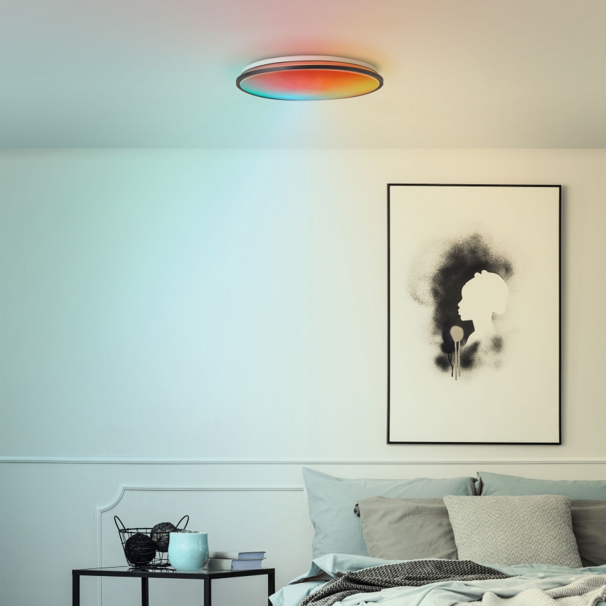 Brilliant - LED RGBW Dimbar taklampa HEIDA LED/30W/230V 3000-6500K + fjärrkontroll