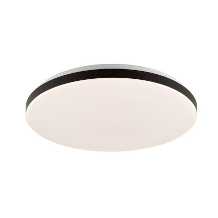 Brilliant - LED RGBW Dimbar taklampa LIVIO LED/20W/230V 3000-6500K diameter 49 cm svart + fjärrkontroll