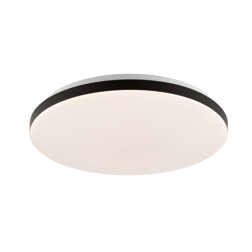 Brilliant - LED RGBW Dimbar taklampa LIVIO LED/20W/230V 3000-6500K diameter 49 cm svart + fjärrkontroll