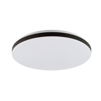 Brilliant - LED RGBW Dimbar taklampa LIVIO LED/20W/230V 3000-6500K diameter 49 cm svart + fjärrkontroll