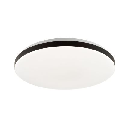 Brilliant - LED RGBW Dimbar taklampa LIVIO LED/20W/230V 3000-6500K diameter 49 cm svart + fjärrkontroll