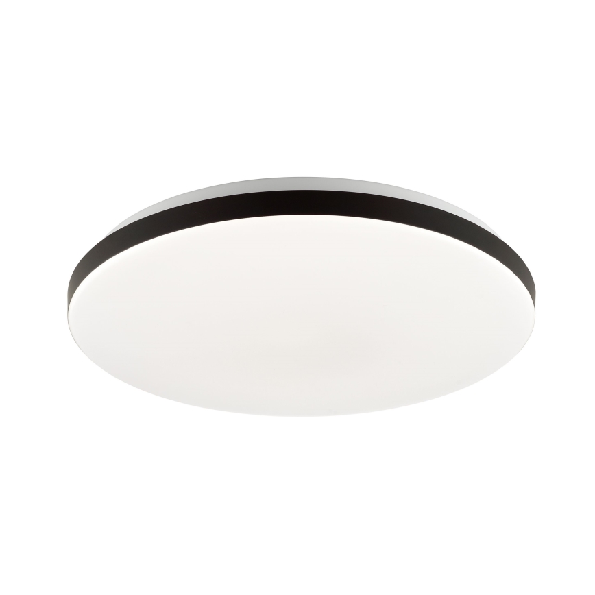 Brilliant - LED RGBW Dimbar taklampa LIVIO LED/20W/230V 3000-6500K diameter 49 cm svart + fjärrkontroll