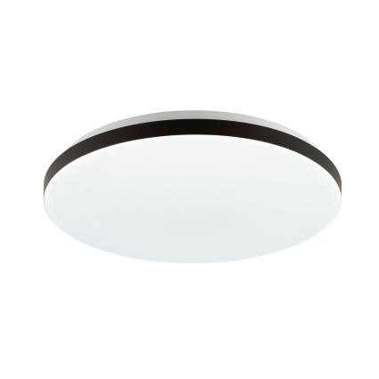 Brilliant - LED RGBW Dimbar taklampa LIVIO LED/20W/230V 3000-6500K diameter 49 cm svart + fjärrkontroll