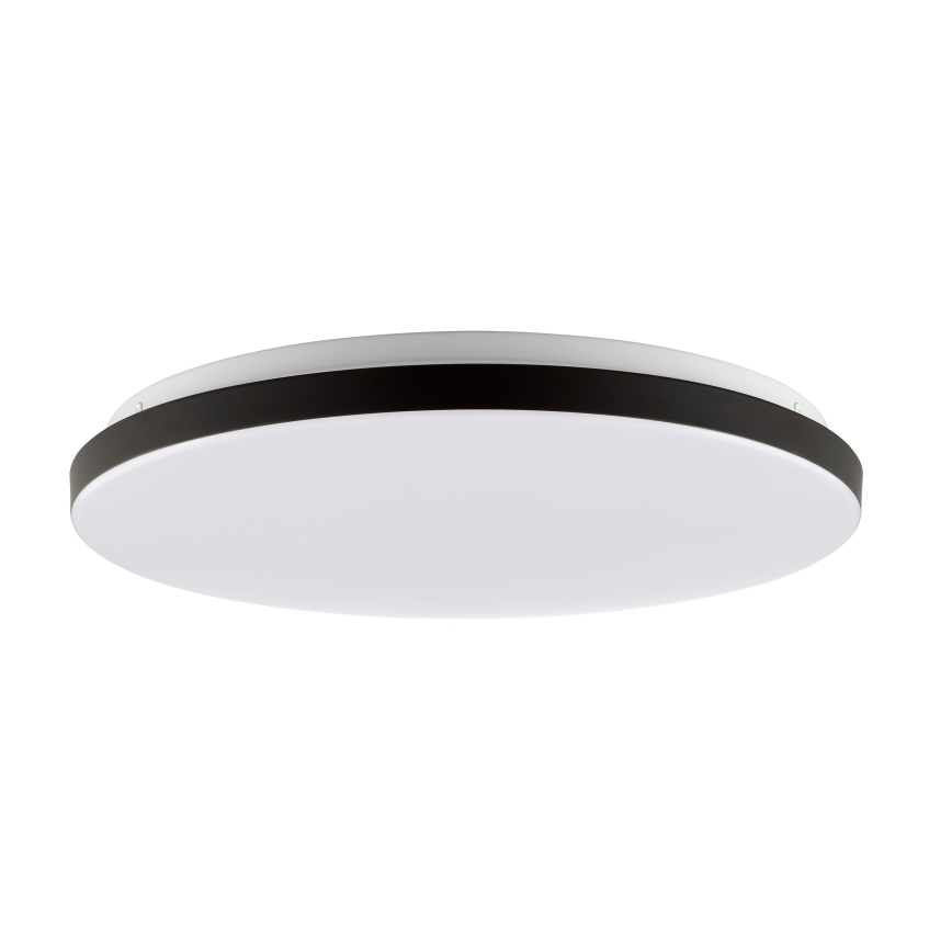 Brilliant - LED RGBW Dimbar taklampa LIVIO LED/20W/230V 3000-6500K diameter 49 cm svart + fjärrkontroll