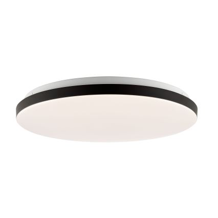 Brilliant - LED RGBW Dimbar taklampa LIVIO LED/20W/230V 3000-6500K diameter 49 cm svart + fjärrkontroll